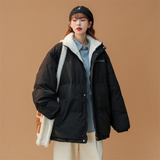 ！2023冬季男女同款棉衣情侣中性风立领棉服外套MY101特P78，男装棉衣，电商B220