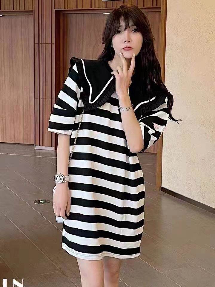 补单神款9738娃娃领连衣裙，女装连衣裙，一杭