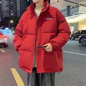 ！2024冬季男士字母印花里面棉衣百搭棉服外套MY309特P55图片