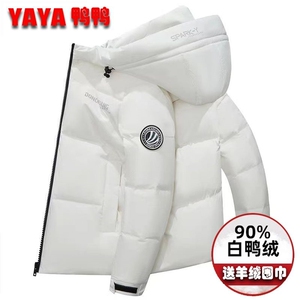 现货 外贸侧飞图立领光板团体服班服宽松韩版情侣学生外套羽绒服图片