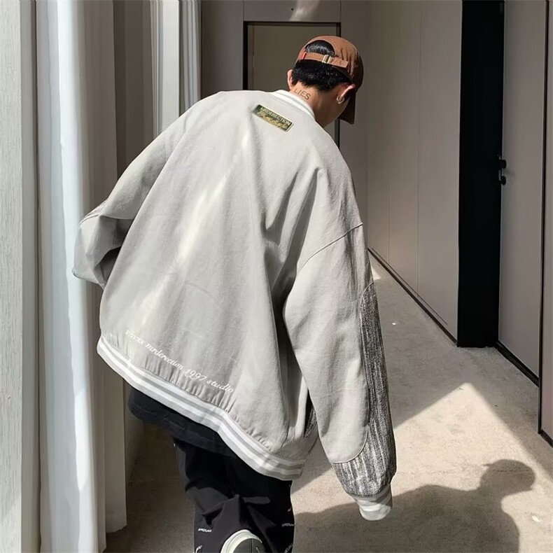 男秋季外套潮牌街头夹克棒球服Y77P40,男装夹克,星座1116-2