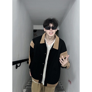 美式复古行政夹克男士2025秋冬季新款潮牌外套 XZ514-2-F88-P115图片