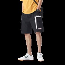7XL~M码ins工装短裤男大码五分裤子2023夏季新品潮男胖子休闲图片