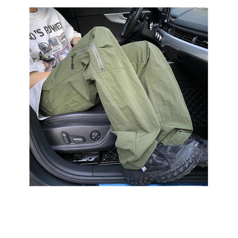 网络图现货四季速干宽松直筒裤防水冲锋l拉链登山裤潮RK530-P55,男装休闲裤,星座1005-6