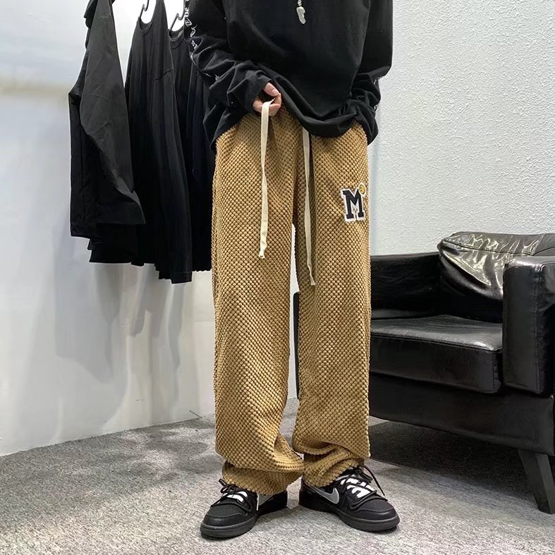 休闲裤男秋季韩版潮牌运动裤菠萝格裤子A551P42,男装休闲裤,星座1116-2