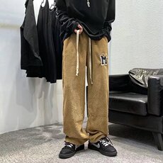休闲裤男秋季韩版潮牌运动裤菠萝格裤子A551P42，男装休闲裤，星座1116-2