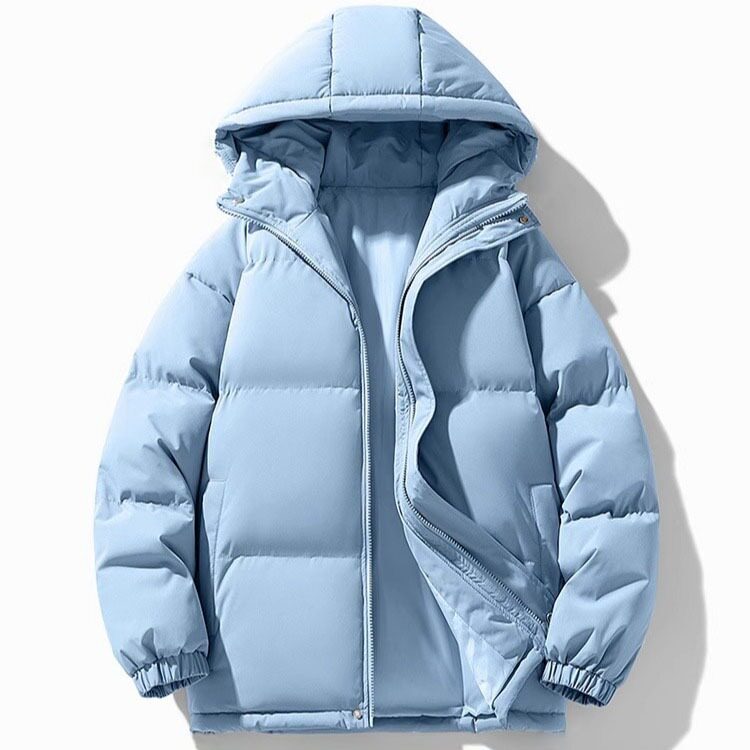 手塞棉加厚中戏短款可脱卸帽棉衣棉服情侣款面包服，女装棉衣/棉服，星座1210-1