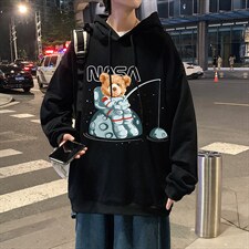 WY2251-P35纯棉连帽卫衣男大码运动帽衫宽松薄外套男，男装卫衣，电商A040