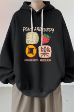 连帽卫衣男大码运动服帽衫外套WY2322-P35加绒款-P40，男装卫衣，电商A040