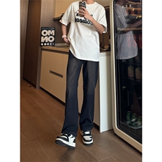 现货水洗复古宽松直筒牛仔裤男K5806-P50控78，男装牛仔裤，星座205