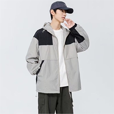 RP41-P38日系户外休闲轻薄连帽防晒服外套，男装防晒衣，星座1503-1