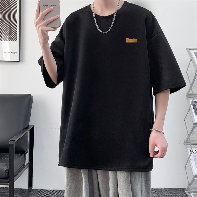 麂皮绒短袖t恤男大码半袖男JD82293-P25,男装T恤,电商A040