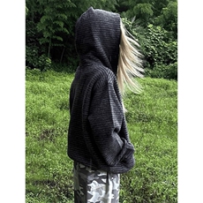 706-WY6747-P68现货秋季美式条纹连帽卫衣情侣宽松开衫外套潮，女装短外套，星座706-1