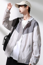 Z5060春夏男士透气皮肤衣速干外穿防晒服薄款户外免烫外套，男装防晒衣，电商B360