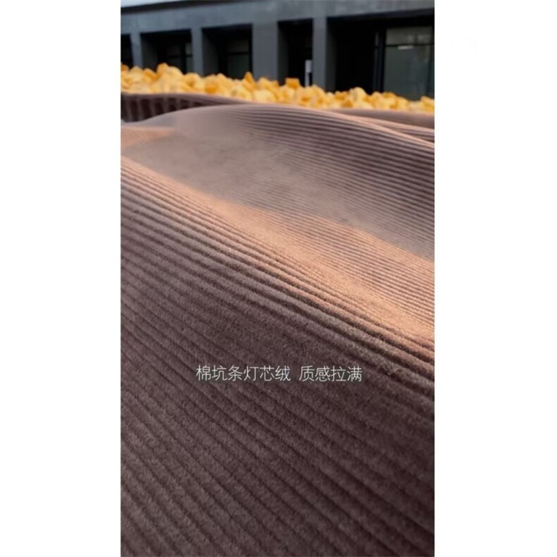 冬季美拉德加绒保暖灯芯绒褶皱半松紧腰休闲款K25023批65,男装棉衣,星座1411A-6