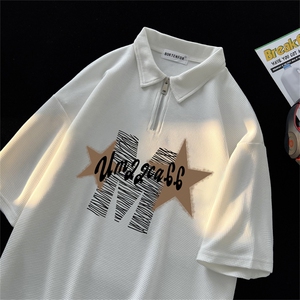 24/冰感重磅高品质夏季纯色POLO衫短袖T恤CP3053-P45控68图片
