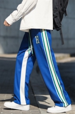 1日系CityBoy风华夫格休闲裤男拖地女中性风直筒男7790特P25控55，男装休闲裤，星座226-2
