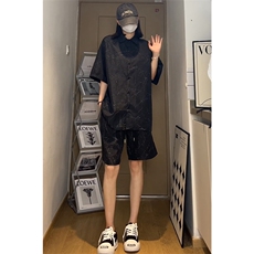 肌理感褶皱裂纹衬衫压皱套装衬衫C2436-P45裤K2438-P35，男装衬衫，星座1213