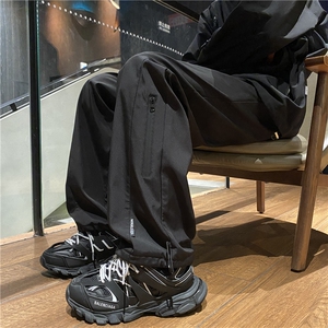 24春季新款机能潮流拉链防水冲锋裤休闲裤B315-K23521-p50控69图片
