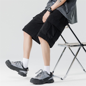 夏季重磅工装灯芯绒五分短裤潮流休闲裤男潮 A436-5261-P5078图片