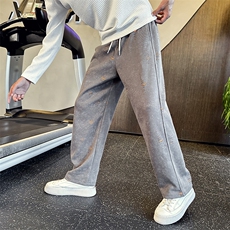 KK209-P45直筒裤男款潮流宽松阔腿运动裤痞帅男裤，女装休闲裤，星座215（原电商B249）