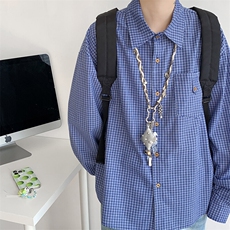 【已下单】新款CS7142-P33特控68短袖P30特控60大码格子衬衫，男装衬衫，电商D232