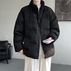 麂皮绒棉衣男大码立领棉袄子男羽绒棉服JM87099-P110，男装棉衣，电商A040