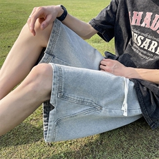 夏季新款水洗牛仔短裤A450特P40控58，男装牛仔裤，电商A309