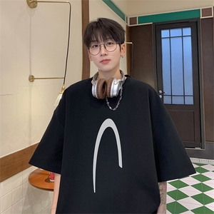 抖音得物直播重磅280克TB4334批28纯棉短袖T220克T4334P23控38图片