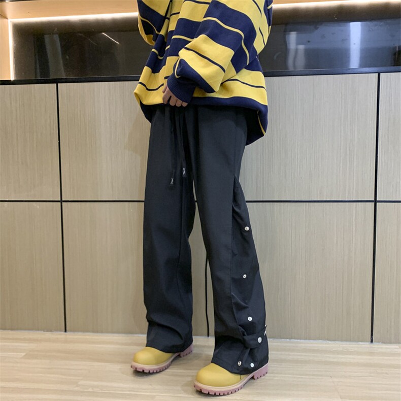 大码美式机能风潮牌高街情侣防水拉链冲锋裤XZ310A-4-CF06加绒55,男装卫衣,星座310A-4