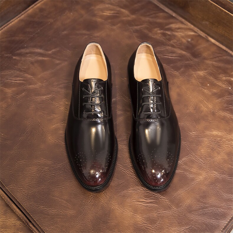 039-1805雕花布洛克男鞋P235，男鞋皮鞋，星座1805