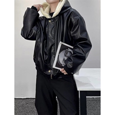 【有货】DF2228-P118两面穿皮棉衣男女冬季皮毛一体棉袄情侣棉衣，男装皮衣，星座603-2