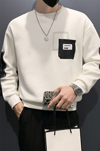 WY1318 常规特P58 控88 加绒特P68 控98   M-3XL高品质卫衣男百搭图片