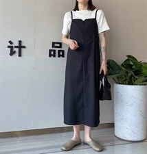 现货夏季新款吊带裙，女装背心吊带，歆座 XINZUO