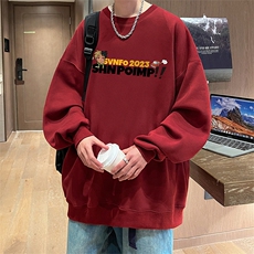 直播360克重磅美式潮牌印花卫衣Y101特P28同步供应华棉品质，男装卫衣，电商A486