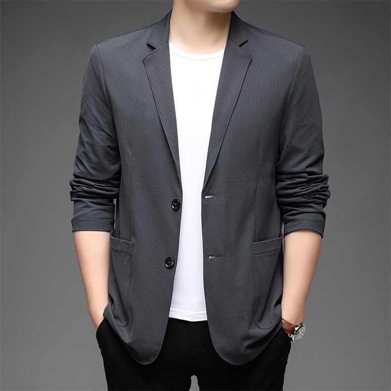 男士新款西装外套男秋季中年休闲单件上衣爸爸西服HPN688053-P170,男装西服,电商B212（原钱塘6029）