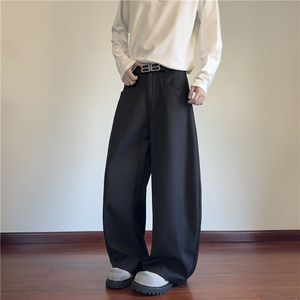 抖音品质春季新款美式高街高街宽松弯刀西裤B315-K25672-p65控88图片