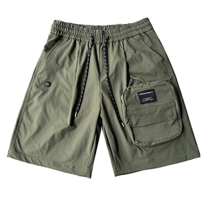 DK900-P58控78口袋潮牌五分伞兵裤男士休闲时尚宽松短裤2025新款图片