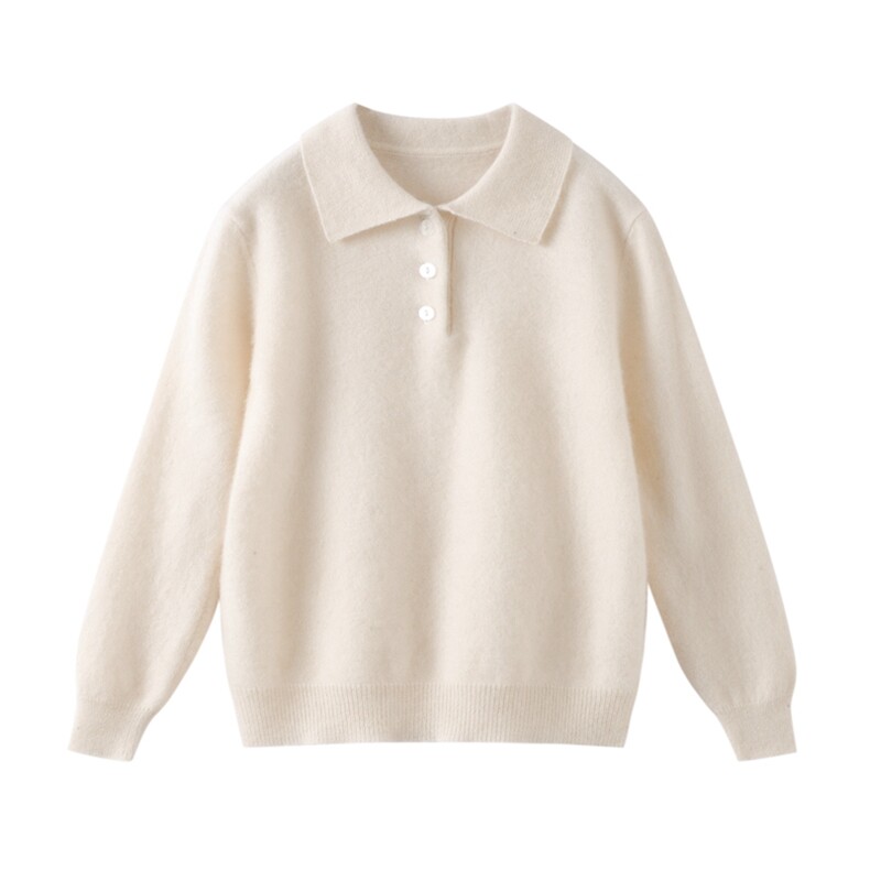 新款百搭pollo领休闲羊毛套衫，童装儿童羊毛衫，鑫贝羊绒