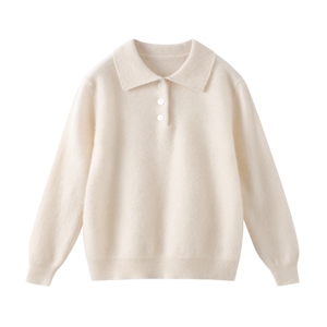 新款百搭pollo领休闲羊毛套衫，童装儿童羊毛衫，鑫贝羊绒