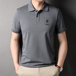 夏季Polo衫纯棉商务休闲男装短袖t恤宽松翻领半袖体恤HP88310-P60图片