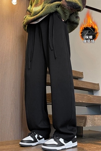 冬季糯米裤男cleanfit弯刀裤大码休闲裤K1180J加绒-特P60控108图片