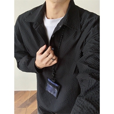 衬衫抖音得物现货可送样A061-AC00974-P45，男装衬衫，电商A061