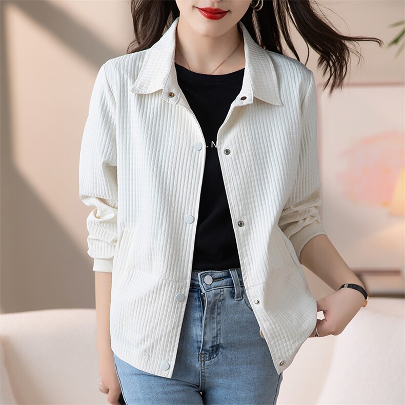 2023春款修身显瘦气质百搭潮流薄外套（不带里衬）,女装短外套,余墨