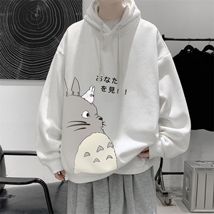 WY2150-P35 加绒款-P40 纯棉连帽卫衣男大码运动帽衫宽松薄外套男图片