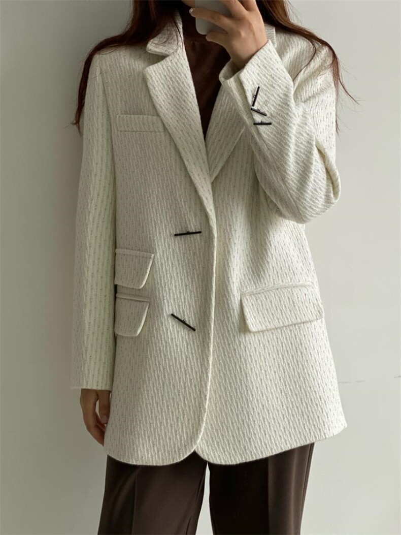 简版呢料西服外套，其它，土布鱼