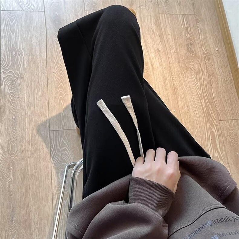 2024新款休闲裤男士春秋重磅加绒卫裤男生运动男款裤子K132/P38,男装休闲裤,星座506