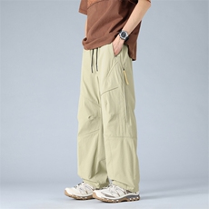 春夏美冲锋裤男户外机能风登山运动裤高街设计感休闲裤AK0251-P53，男装休闲裤，星座308B-2