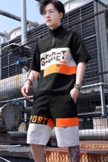 2021新款短袖短裤套装男夏季运动休闲青少年潮流两件套T772-P50，男装套装，星座1206（原A206）