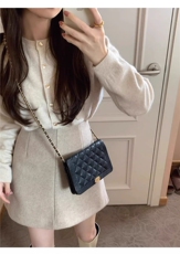 温柔风粉色爱心纽扣羊毛针织开衫女短款圆领毛衣外套百搭显瘦上衣，女装针织衫/毛衣，美莎羊绒